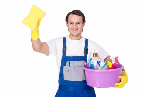 End of tenancy cleaning for an office kitchen and staff area