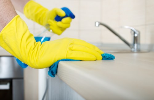 Example end of tenancy clean for a family property