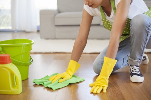 Accessible tenancy cleaning content with structured headings and readable layout